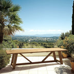 Kally - Table À Manger De Jardin - Marron