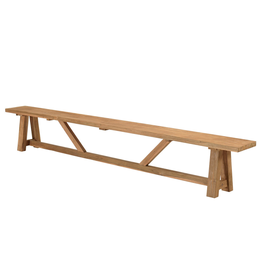 Kally - Banc De Jardin - Marron