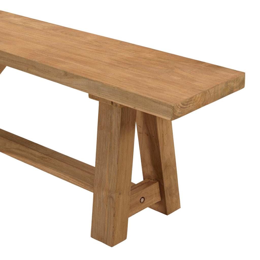 Kally - Banc De Jardin - Marron