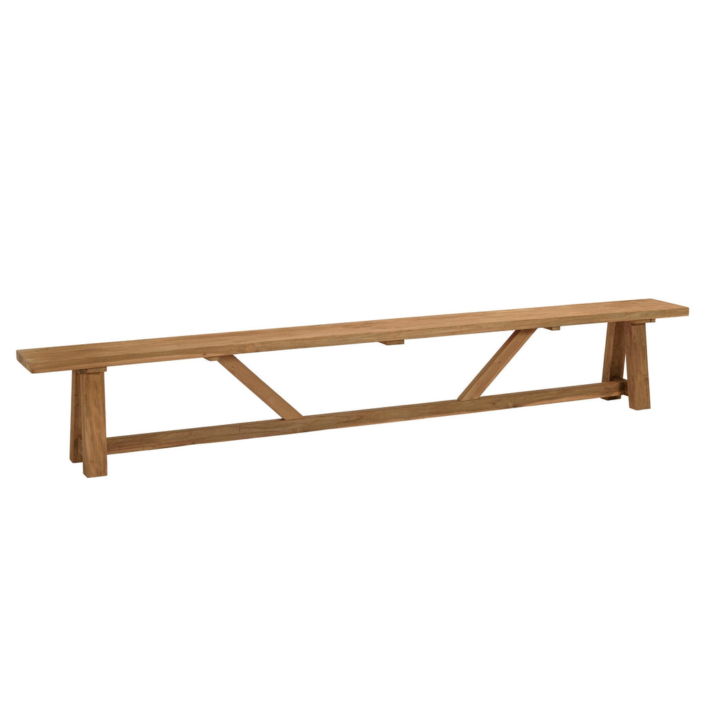 Kally - Banc De Jardin - Marron