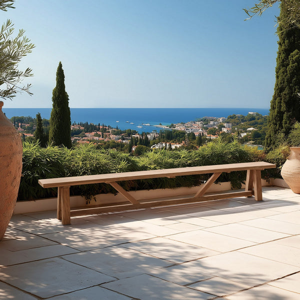Kally - Banc De Jardin - Marron