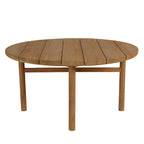 Kally - Table Basse De Jardin - Marron