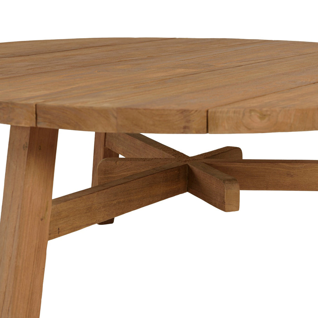 Kally - Table Basse De Jardin - Marron