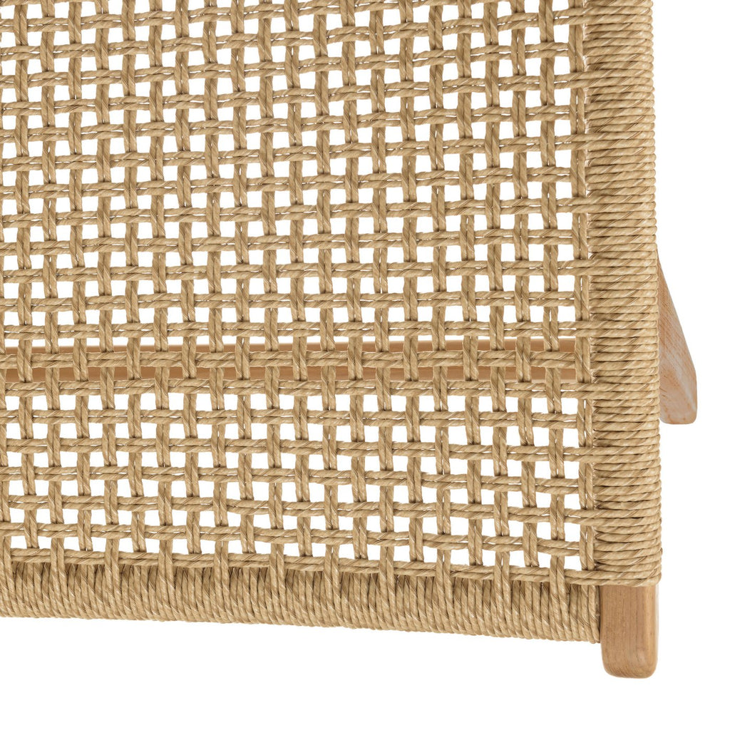 Valeria - Lot De 2 Fauteuils Jardin - Bois Clair/Beige