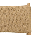 Valeria - Lot De 2 Fauteuils Jardin - Bois Clair/Beige