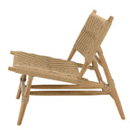 Valeria - Lot De 2 Fauteuils Jardin - Bois Clair/Beige