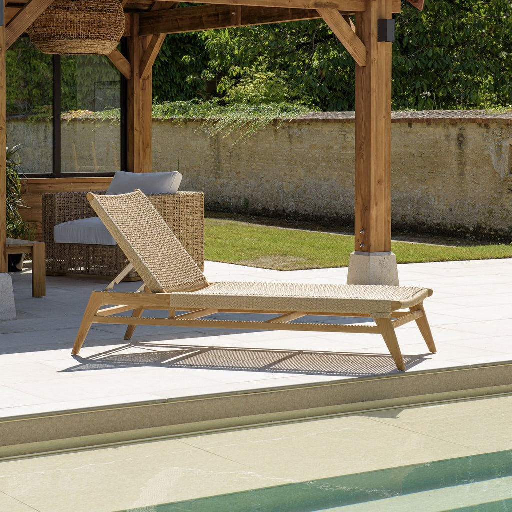 Valeria - Bain De Soleil - Bois Clair/Beige