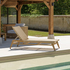 Valeria - Bain De Soleil - Bois Clair/Beige