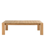 Valeria - Salon De Jardin 6 Places - Beige/Blanc/Bois Clair