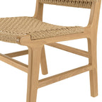 Valeria - Salon De Jardin 6/8 Pers - Beige/Bois Clair/Marron