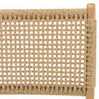 Valeria - Salon De Jardin 6/8 Pers - Beige/Bois Clair/Marron
