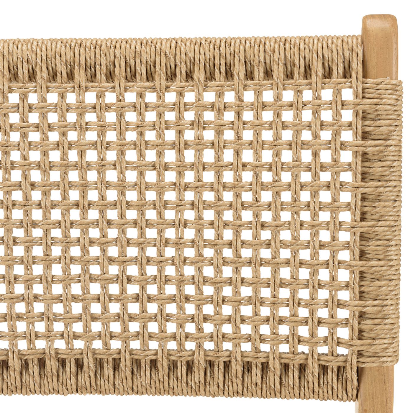 Valeria - Salon De Jardin 6/8 Pers - Beige/Bois Clair/Marron