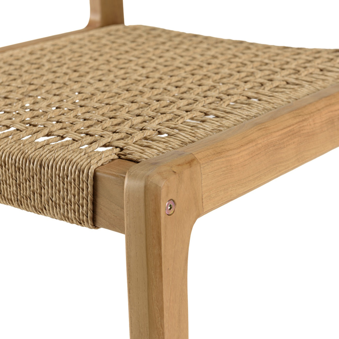Valeria - Salon De Jardin 6/8 Pers - Beige/Bois Clair/Marron