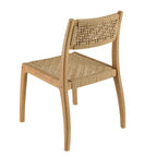 Valeria - Salon De Jardin 6/8 Pers - Beige/Bois Clair/Marron
