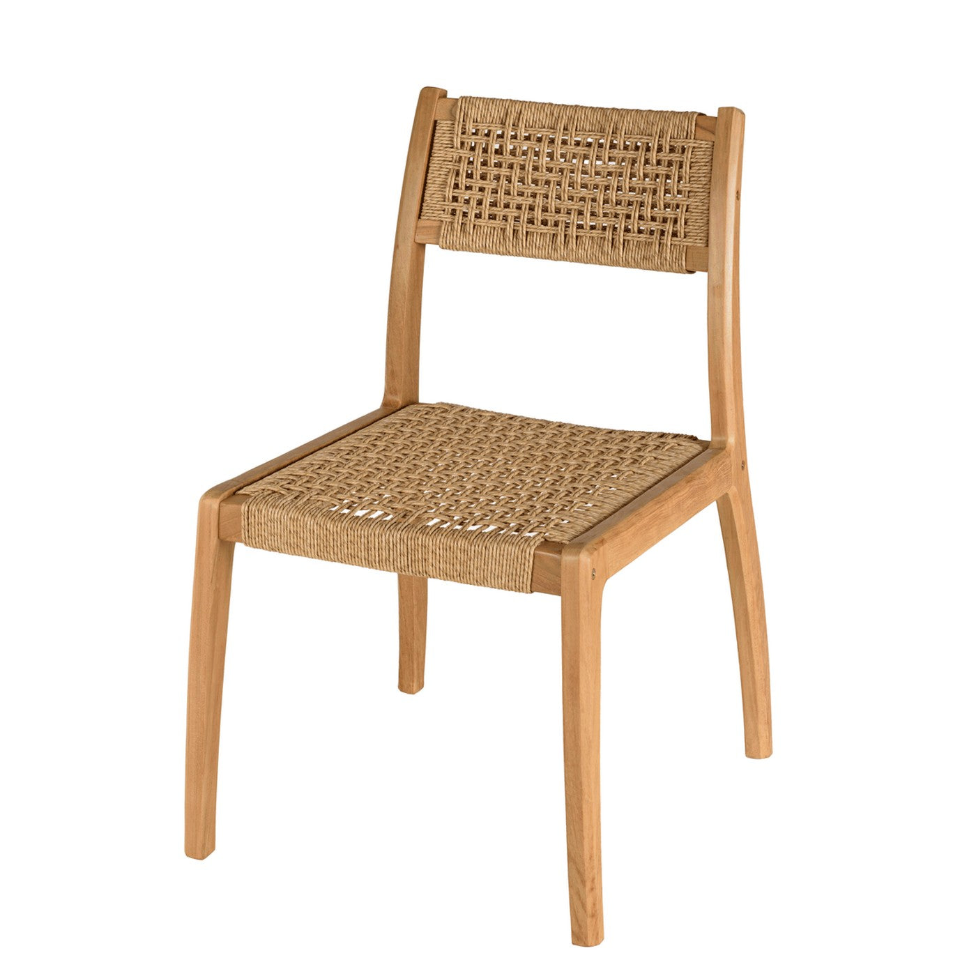 Valeria - Salon De Jardin 6/8 Pers - Beige/Bois Clair/Marron