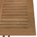 Valeria - Salon De Jardin 4 Pers - Beige/Blanc/Bois Clair/Marron