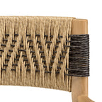 Valeria - Salon De Jardin 4/6 Pers - Beige/Bois Clair/Marron/Noir