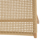 Valeria - Salon De Jardin - Beige/Bois Clair/Marron