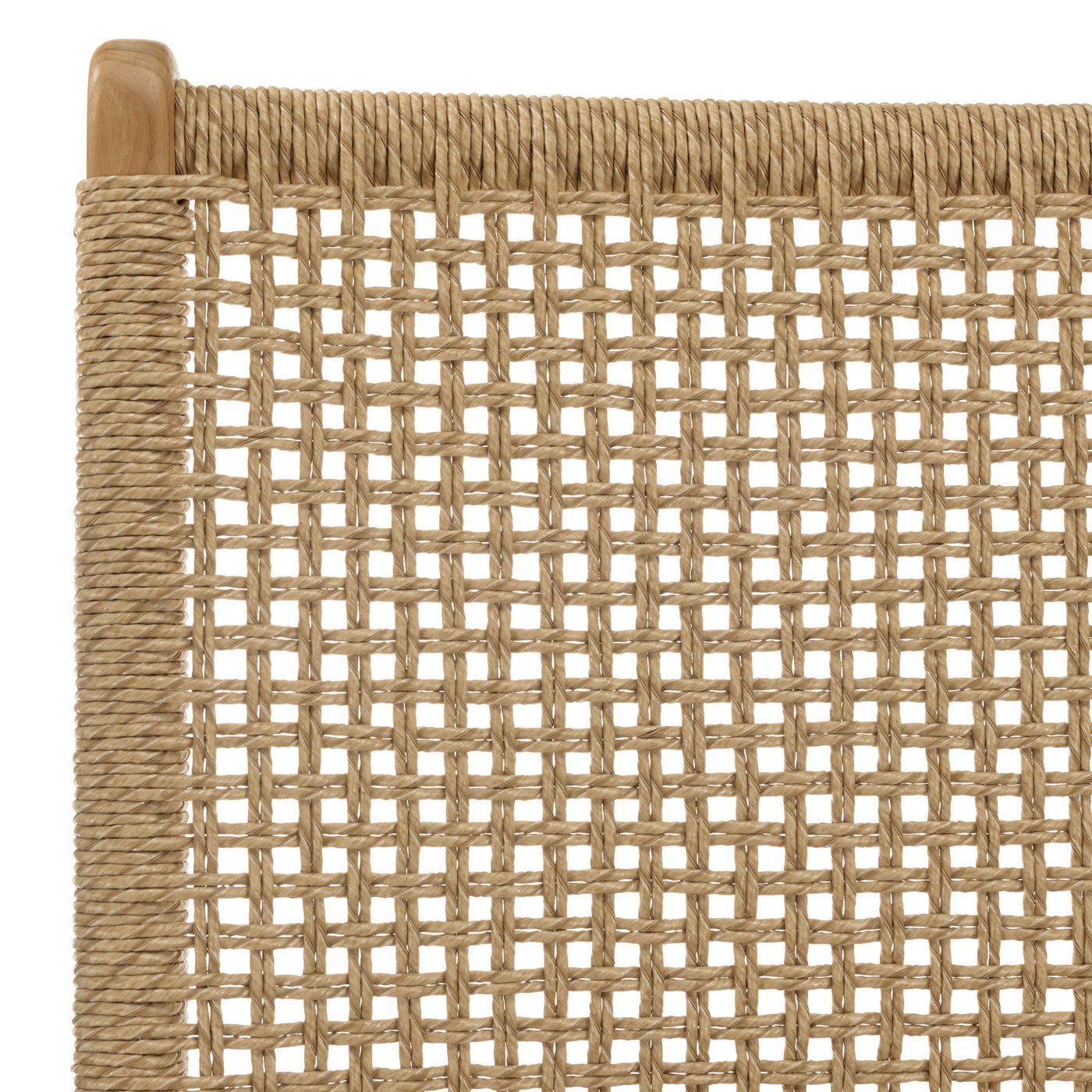 Valeria - Salon De Jardin - Beige/Bois Clair/Marron