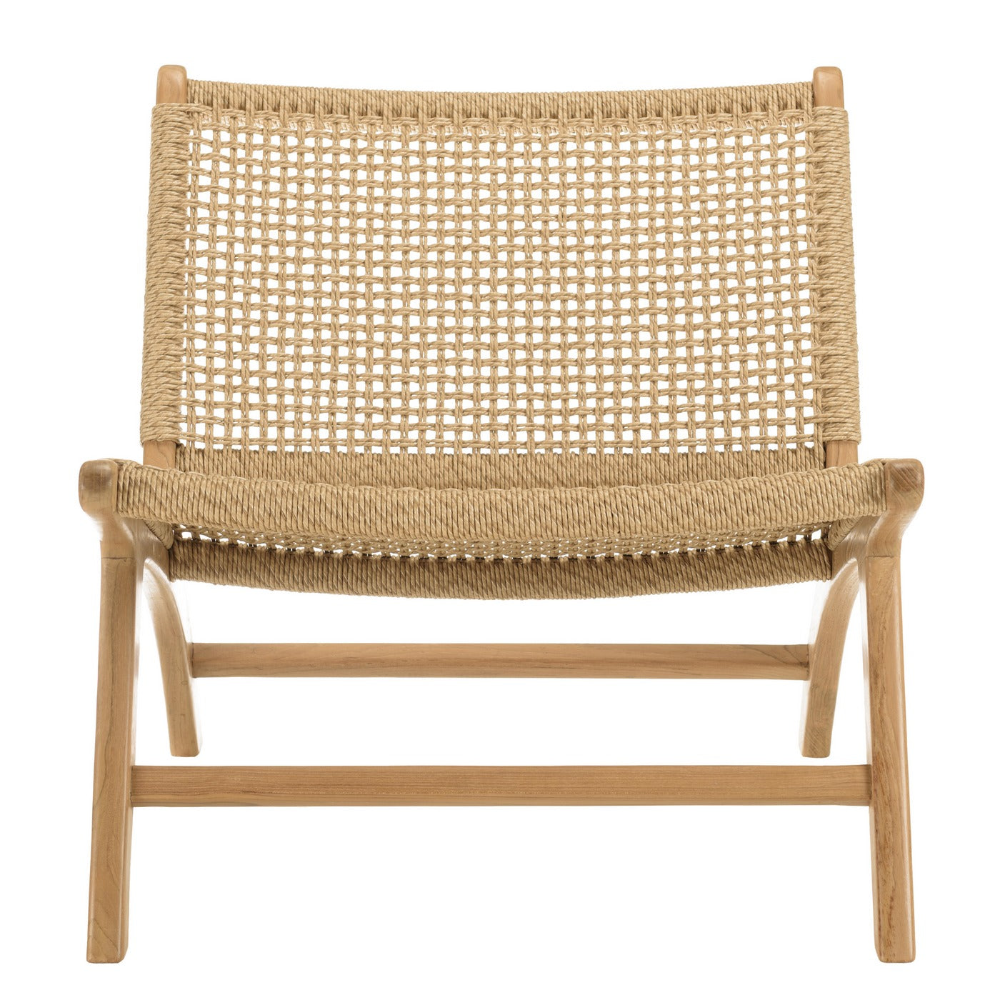 Valeria - Salon De Jardin - Beige/Bois Clair/Marron