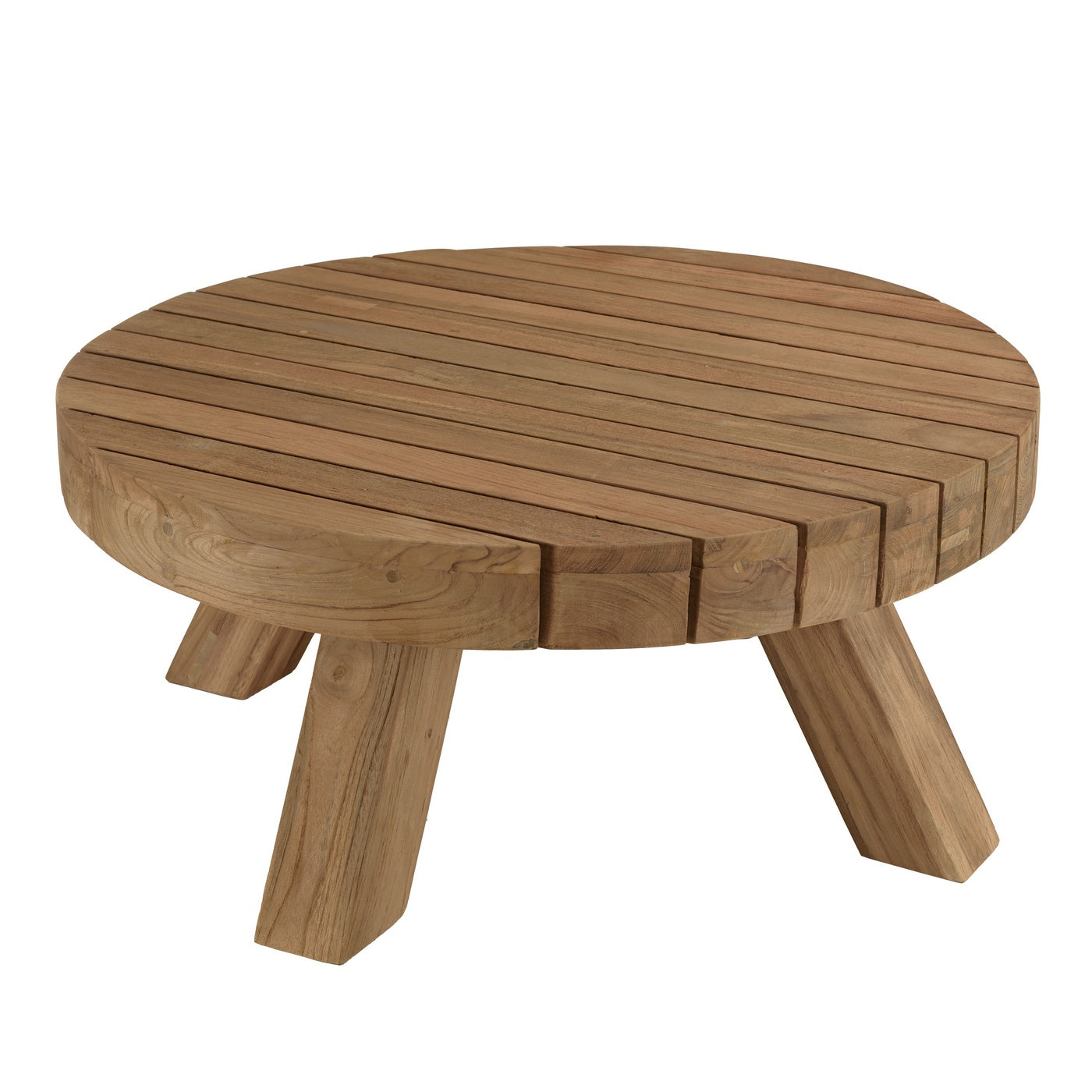 Valeria - Salon De Jardin - Beige/Bois Clair/Marron