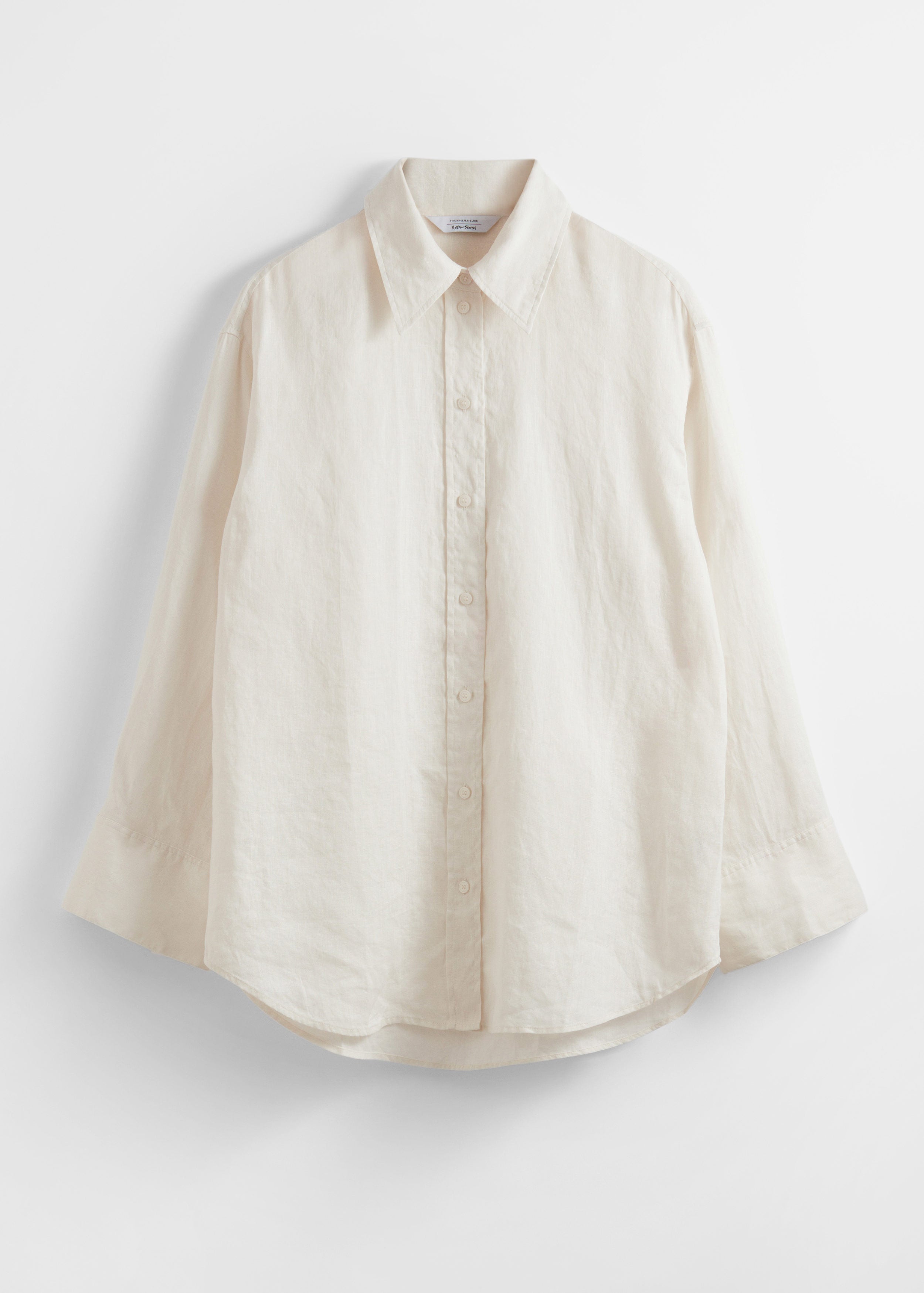 Chemise St Pilar En Lin À Manches Longues - Blanche