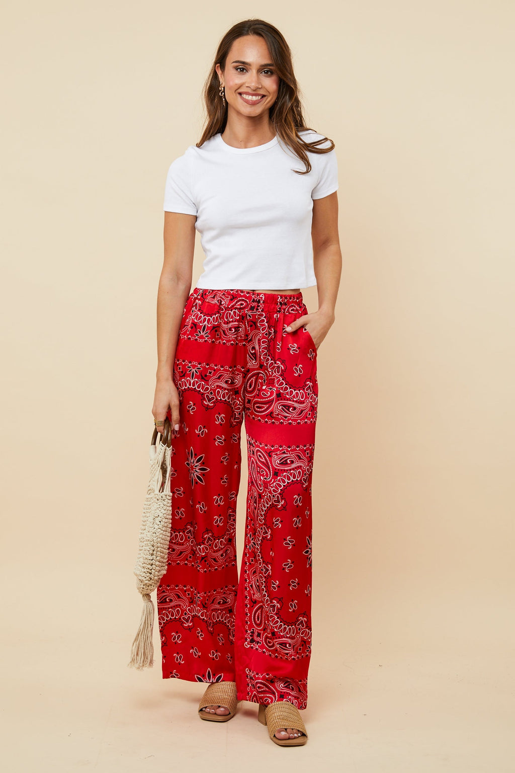 Pantalon - Rouge