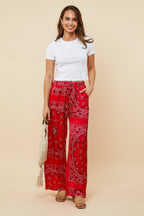 Pantalon - Rouge
