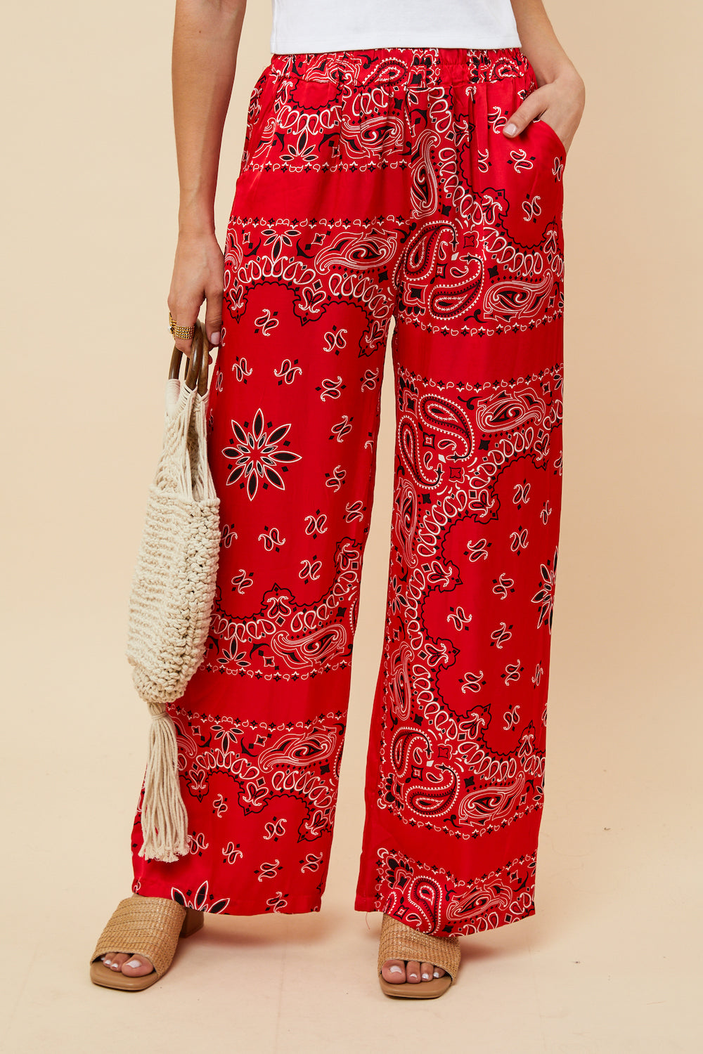 Pantalon - Rouge