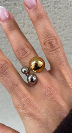 Bague Triple Drop
