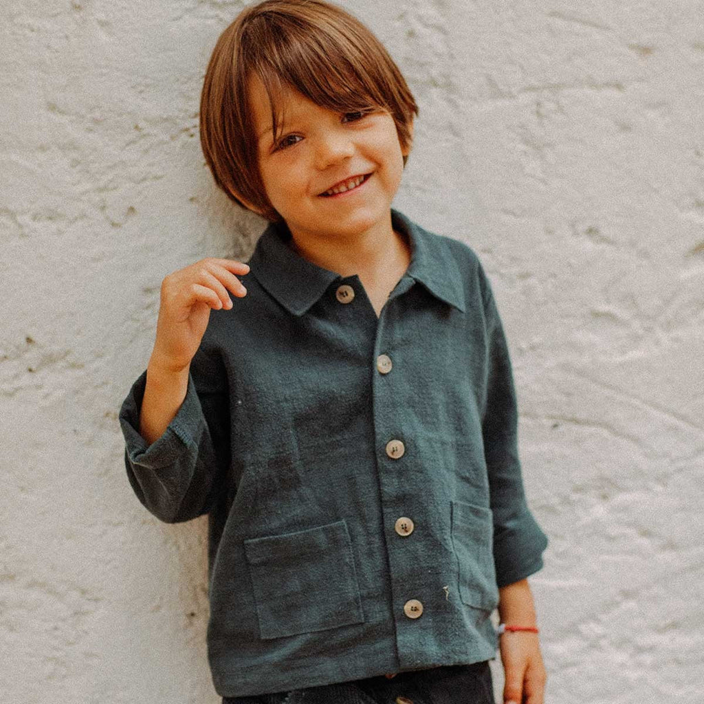 Chemise Carlos Vert Paon