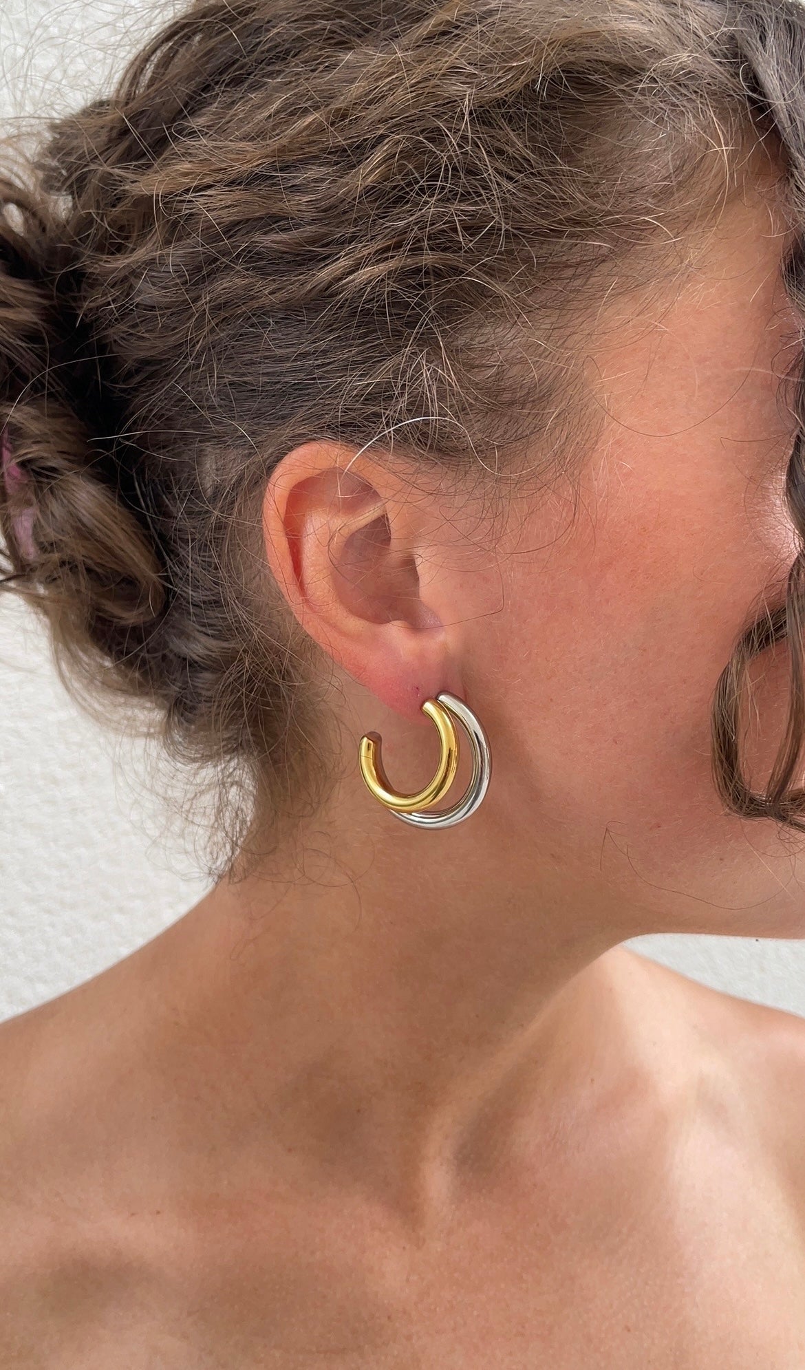 Boucles D'Oreilles Thick Combined