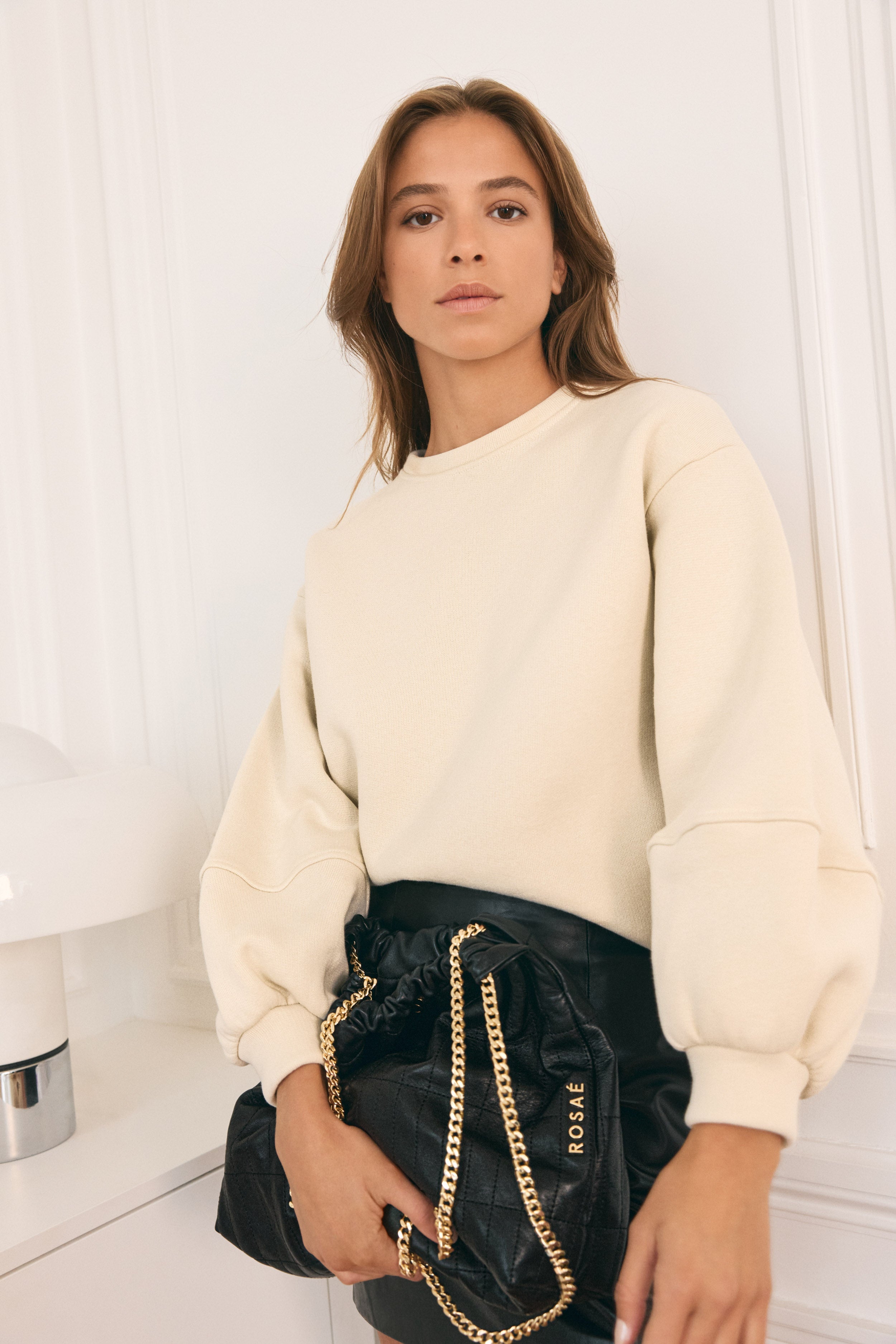 Sweat-shirt Le May - Beige