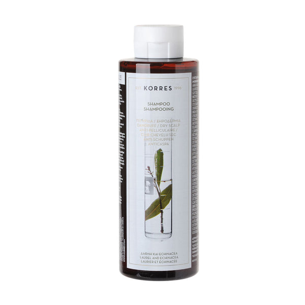 Shampoing Anti-Pelliculaire & Cuir Chevelu Sec - Laurier & Echinacée - 250Ml