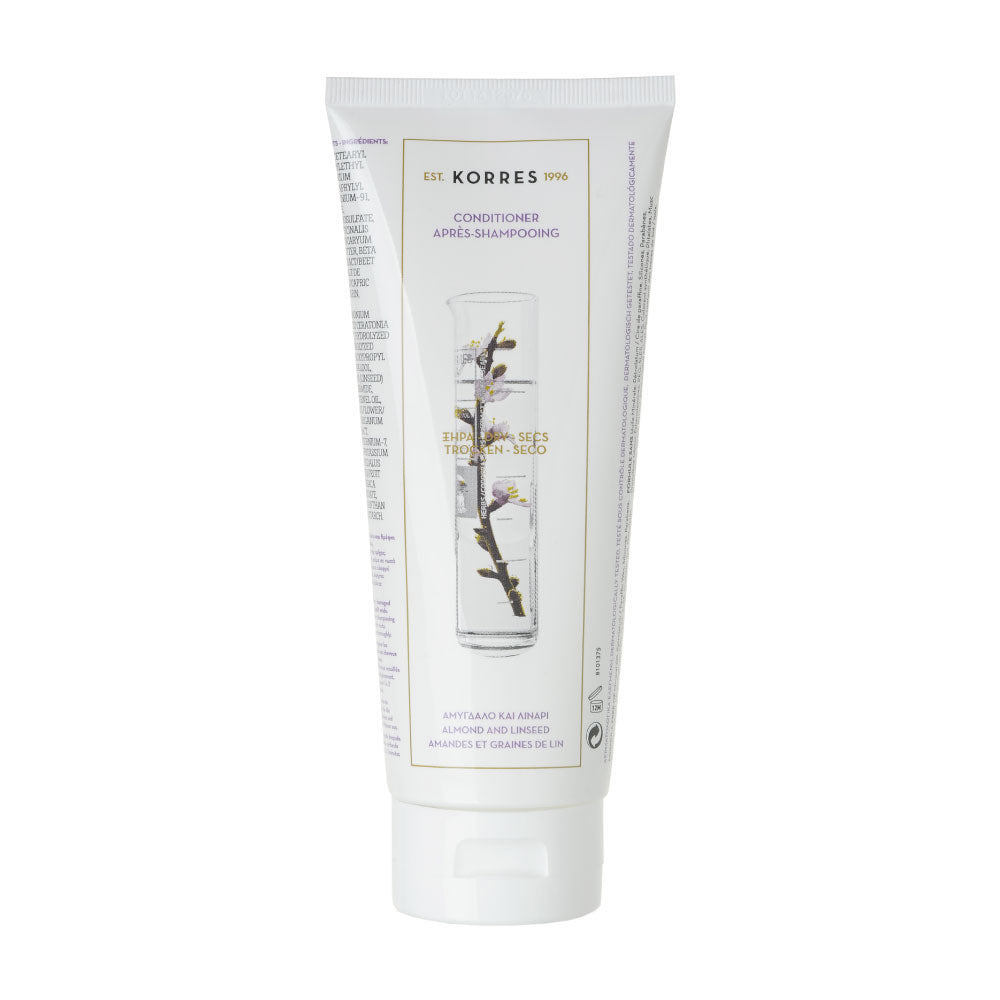 Après-Shampoing Cheveux Secs & Abîmés - Amandes & Graines De Lin - 200Ml