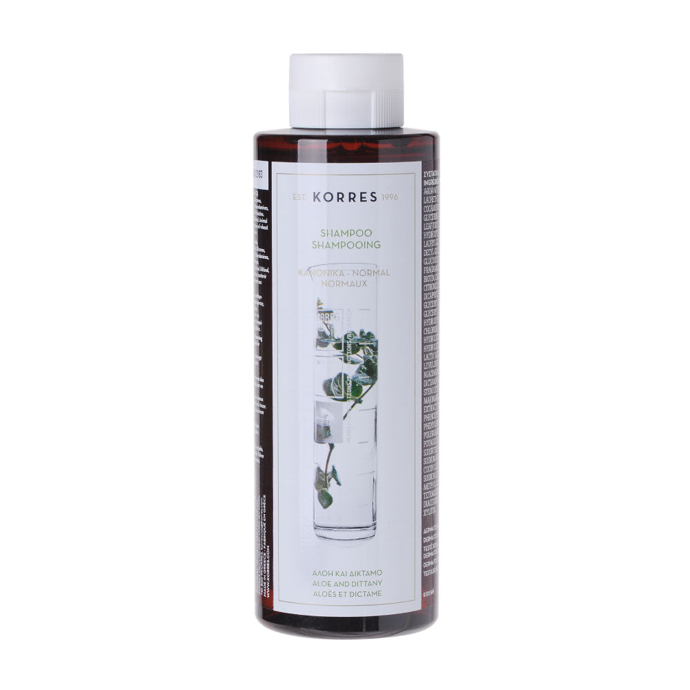 Shampoing Cheveux Normaux - Usage Fréquent - Aloes & Dictame - 250Ml