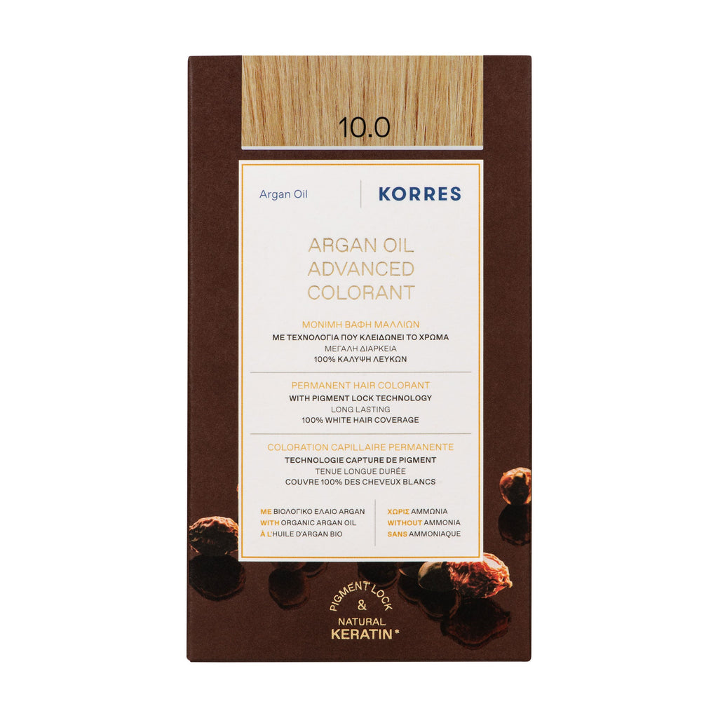 10.0 Blond Platine Coloration - Argan