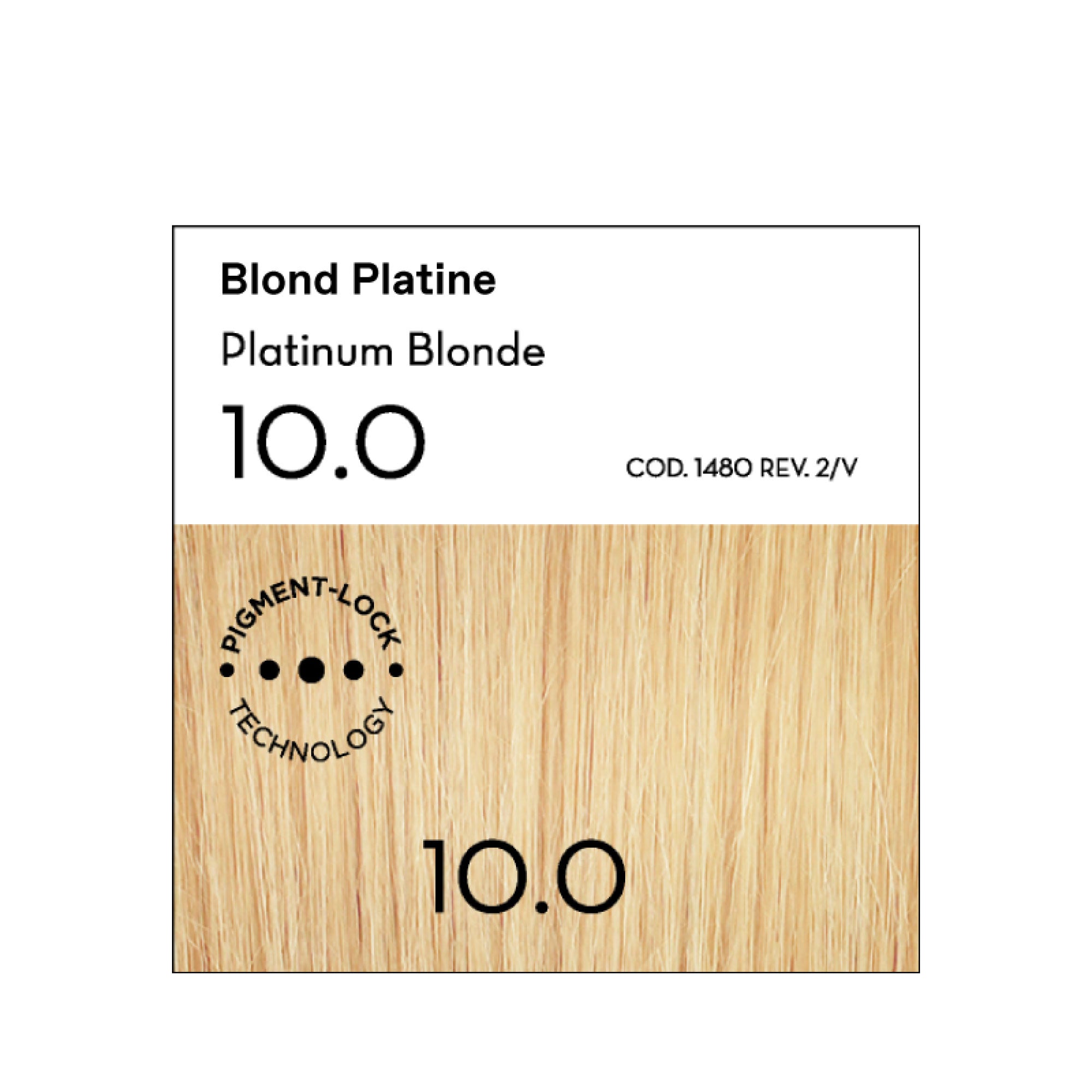 10.0 Blond Platine Coloration - Argan