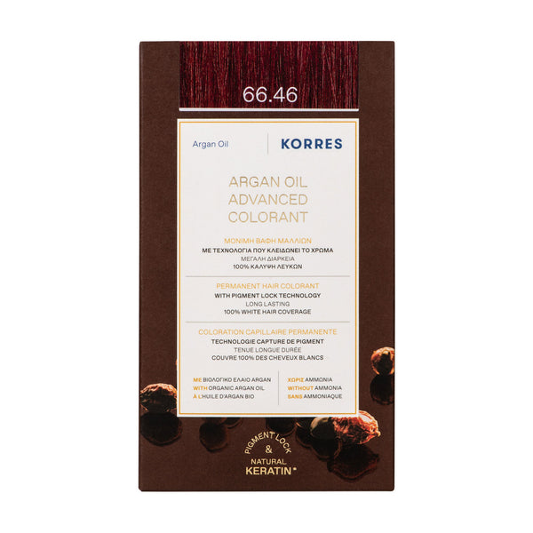66.46 Foncé Cuivre Violine Intense Coloration - Argan