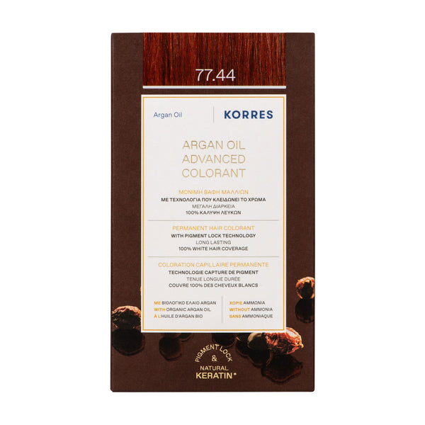 77.44 Blond Cuivré Intense Coloration - Argan