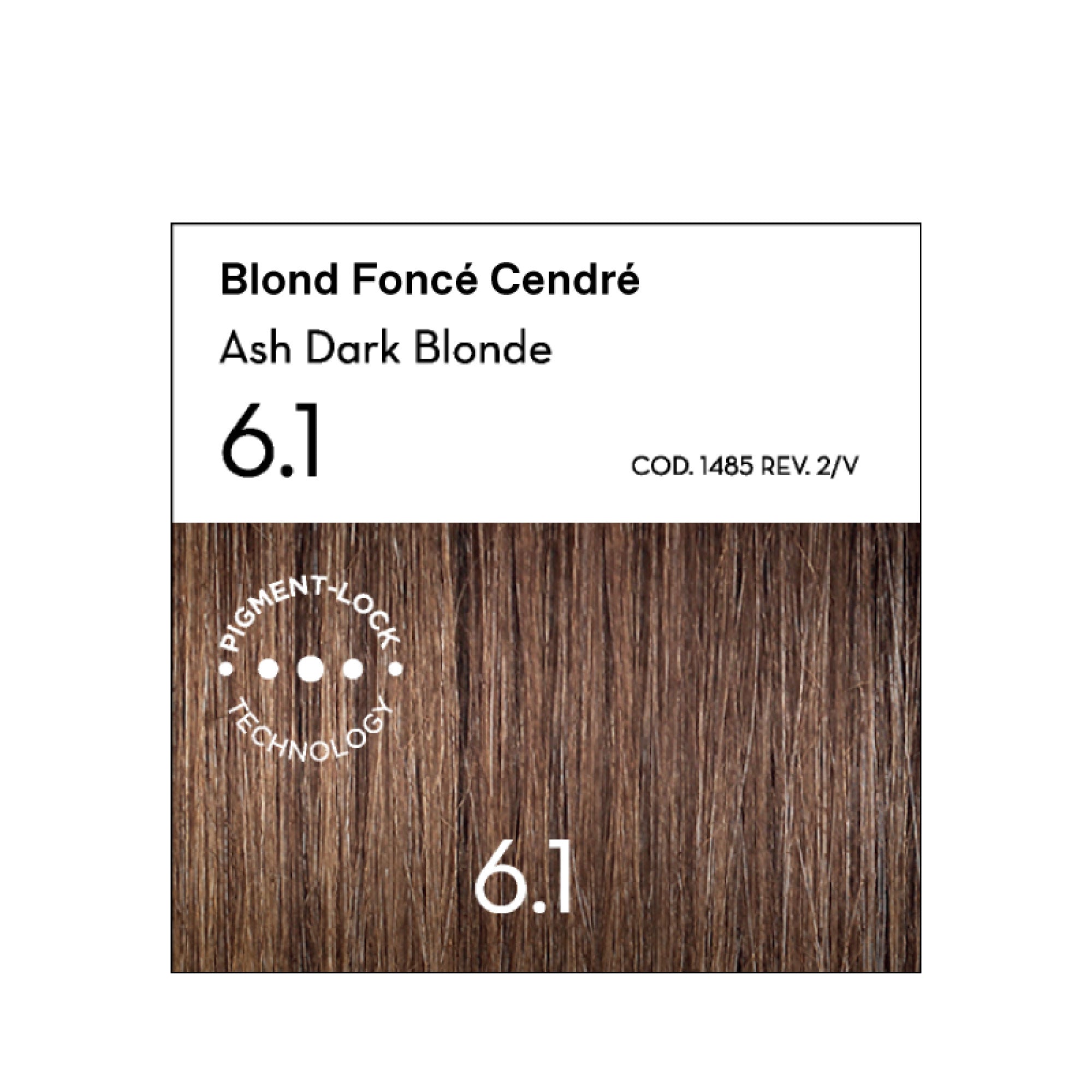 6.1 Blond Foncé Cendre Coloration - Argan