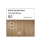 8.1 Blond Très Clair Cendré Coloration - Argan