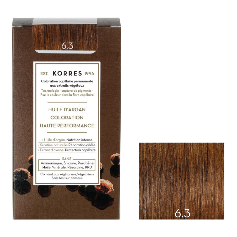 6.3 Blond Miel Doré Coloration - Argan