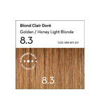 8.3 Blond Clair Doré Coloration - Argan