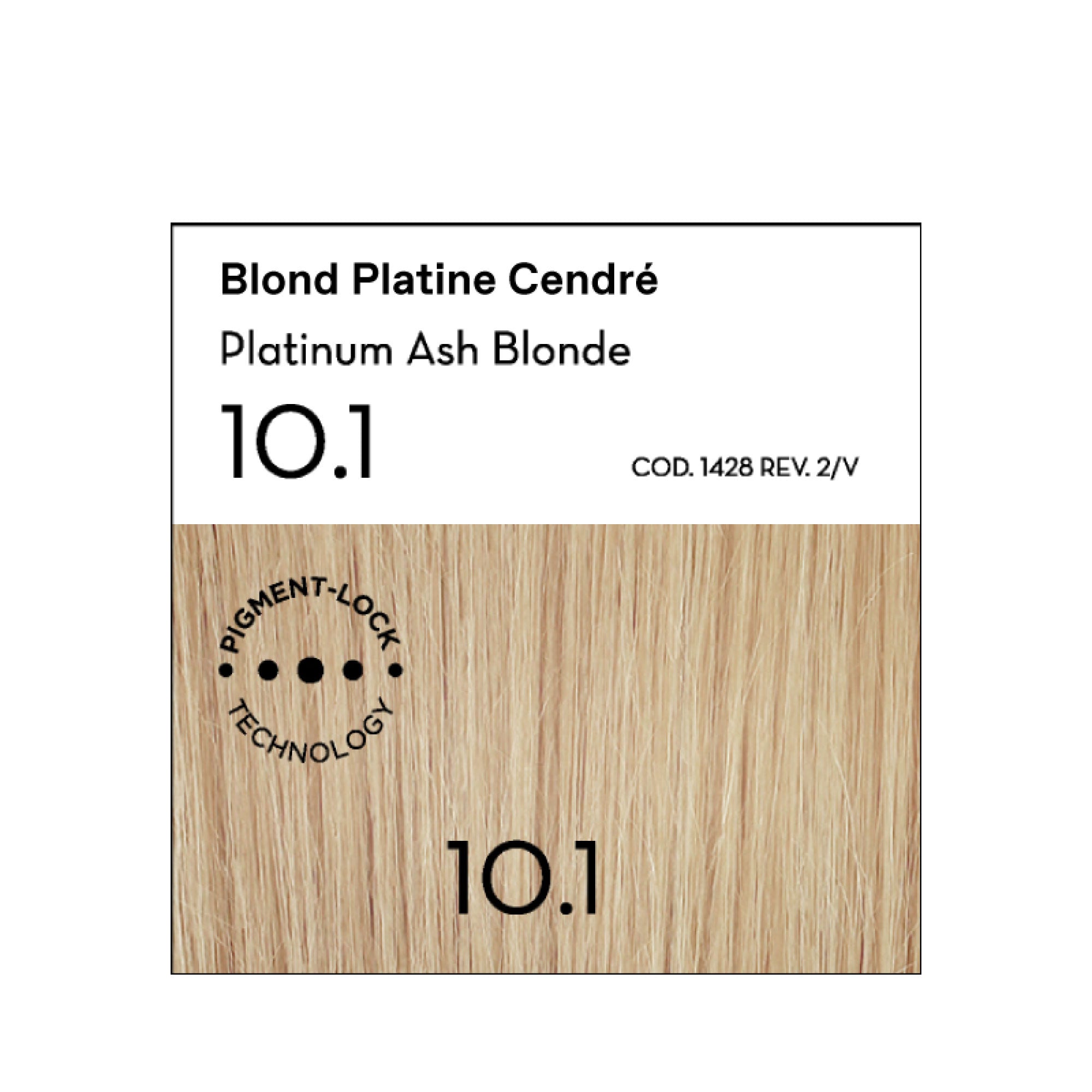 10.1 Blond Platine Cendré Coloration - Argan