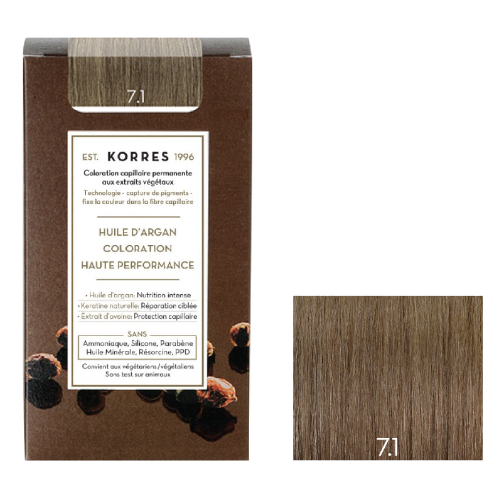 7.1 Blond Cendré Coloration - Argan