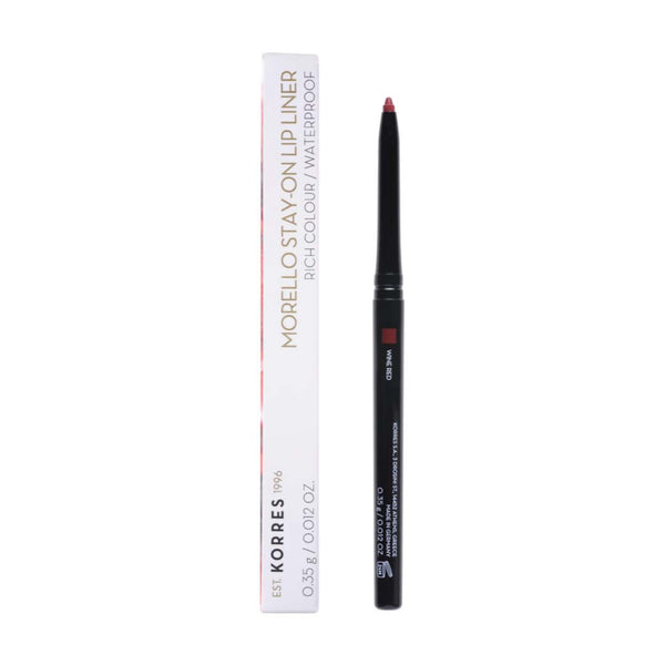 Crayon Contour Des Lèvres Rétractable 03 Wine Red 0,35Gr - Huile De Coton