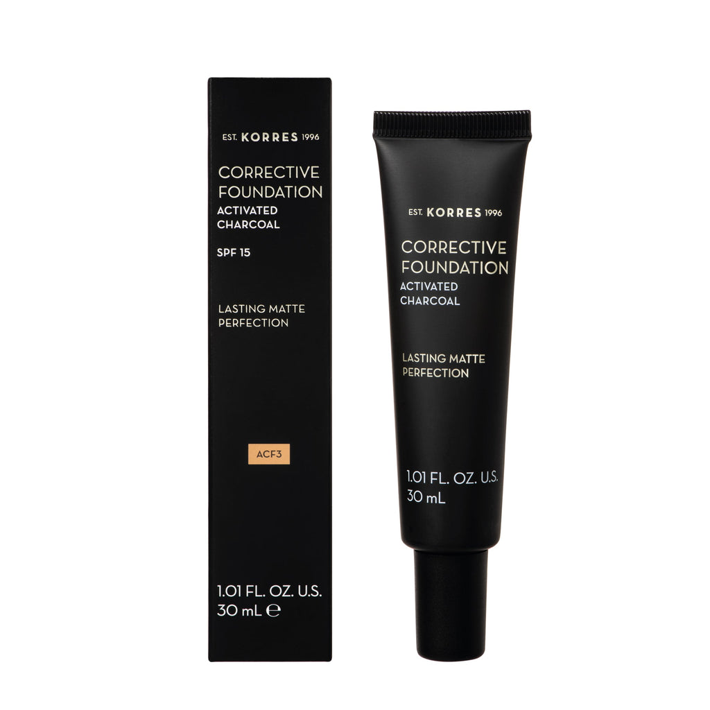 Fond De Teint Correcteur, Charbon Actif Spf15 - Teinte 3