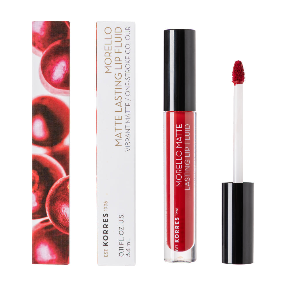Coffret Make-Up Yeux & Levres - Eyeliner Noir + Rouge Levres Fini Mat Red