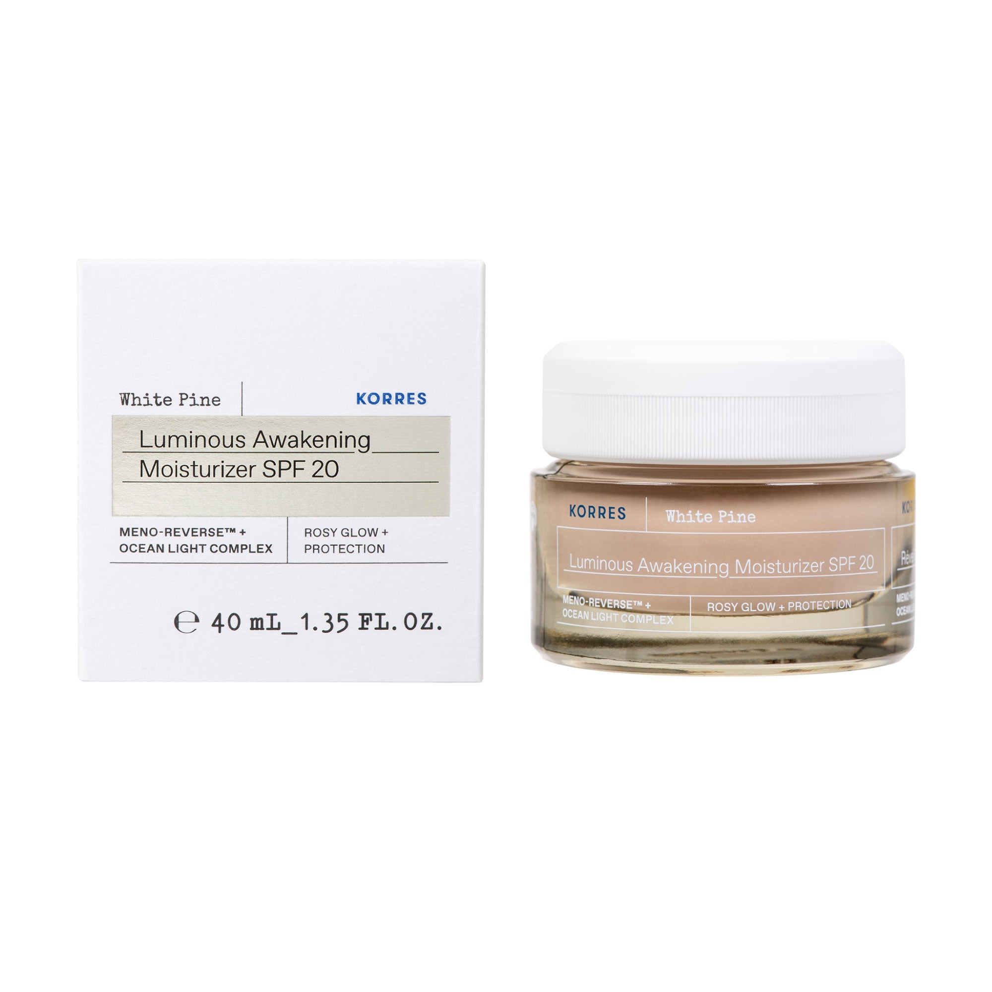Pin Blanc Crème Jour Teintée Spf20 (Toutes Peaux) 40Ml - Meno-Reverse